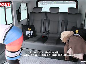 LETSDOEIT - Czech super-bitch Tricked and nailed By cab Driver